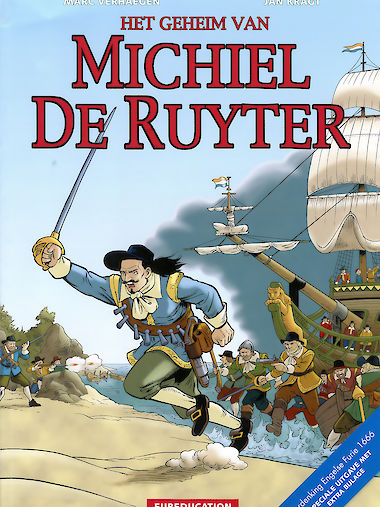 Speciale 1666 uitgave van stripverhaal over Michiel de Ruyter